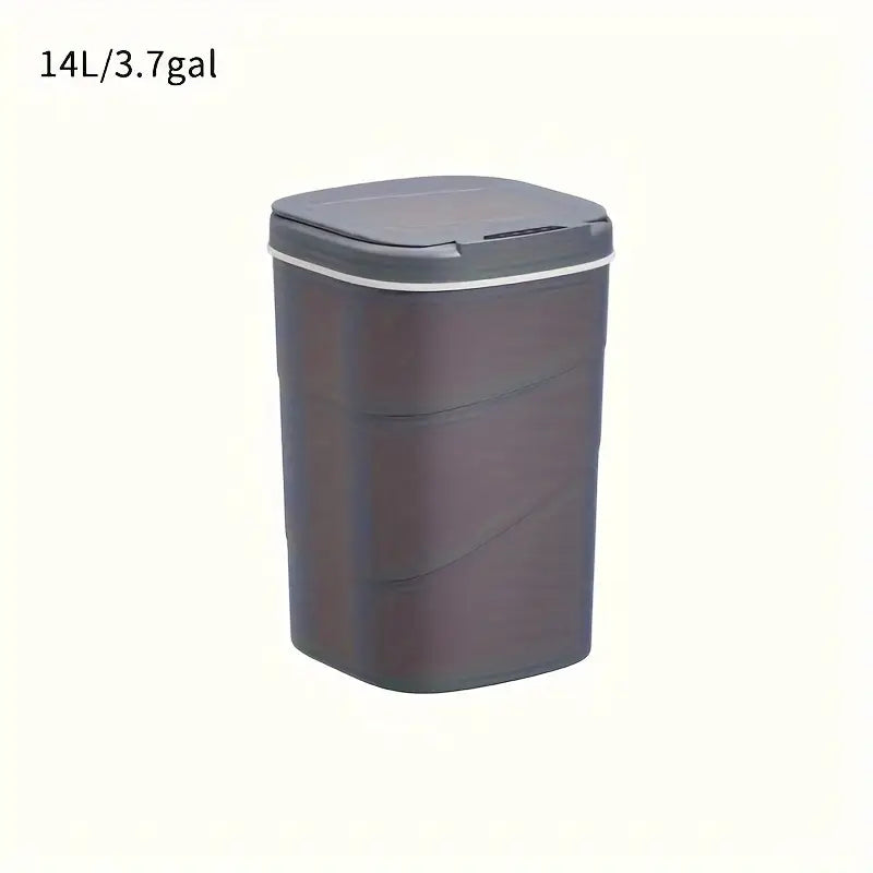 GALESENA 18L Smart Trash can, Covered Trash can, Waterproof, Automatic Sensing, Built-in Luminous Deodorant, Trash cans for household purposes,Suitable for Bedroom Bathroom Office Kitchen, etc
