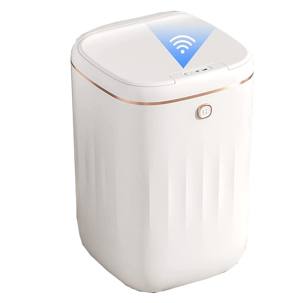 GALESENA Automatic Trash Can 20 Liter Touchless Waste Basket Motion Sensor Garbage Bin For Kitchen Bedroom,Trash cans for household purposes