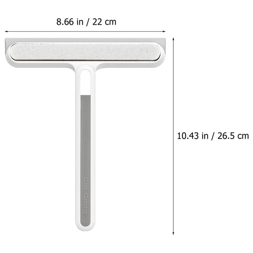GALESENA 4-in-1 Multi-Purpose Cleaning Tool,Cleaning Brushes : Squeegee, Sponge, Brush & Spatula for Windows, Shower Doors, Smooth Surfaces