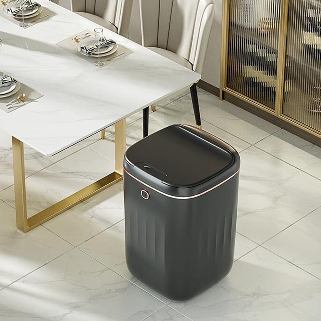 GALESENA Automatic Trash Can 20 Liter Touchless Waste Basket Motion Sensor Garbage Bin For Kitchen Bedroom,Trash cans for household purposes