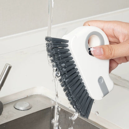 Crevice cleaning brush