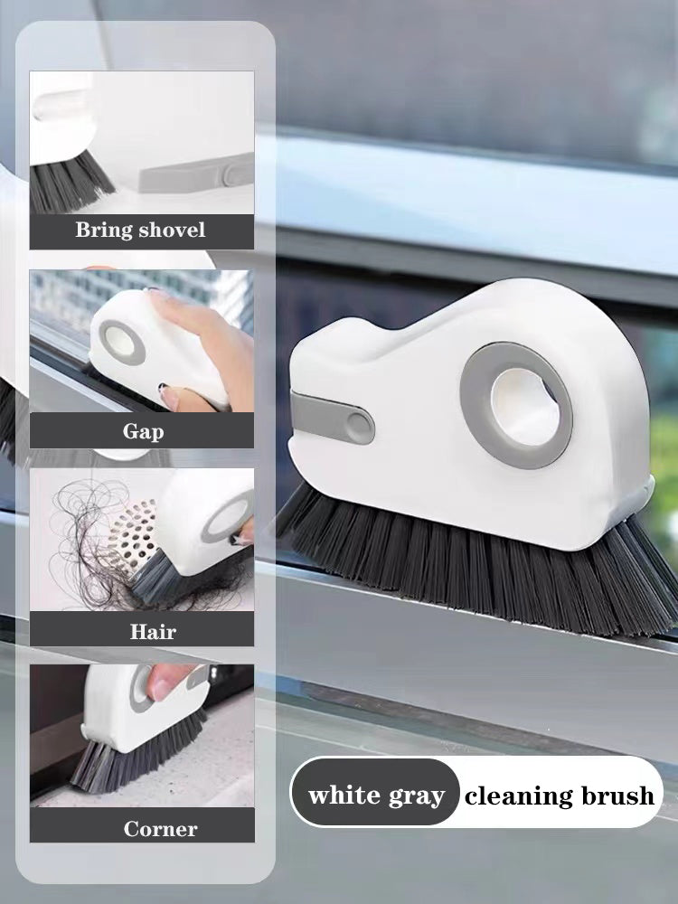 Crevice cleaning brush