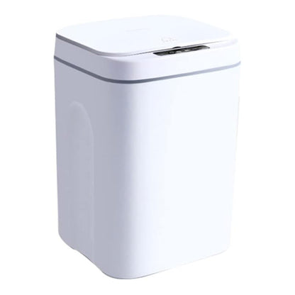 GALESENA Touchless Bin Trash Can Smart Sensor Waste Bin Electric Touchless Bin Automatic Mute With Cover For Kitchen Bedroom 12L,Trash cans for household purposes