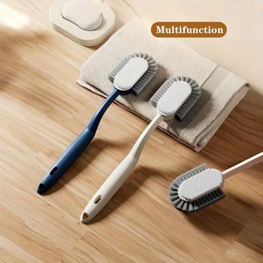 GALESENA 1PC white brush shoe with handle, cleaning brushes,multi-purpose, Brushes for washing up clothes, kitchen etc