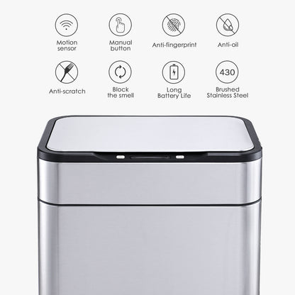 5515 Stainless Steel Trash Bin