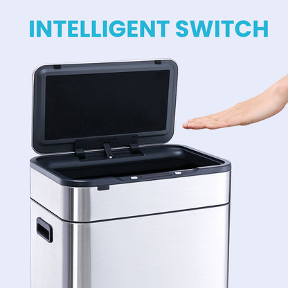 5524 Stainless Steel Induction Trash Bin