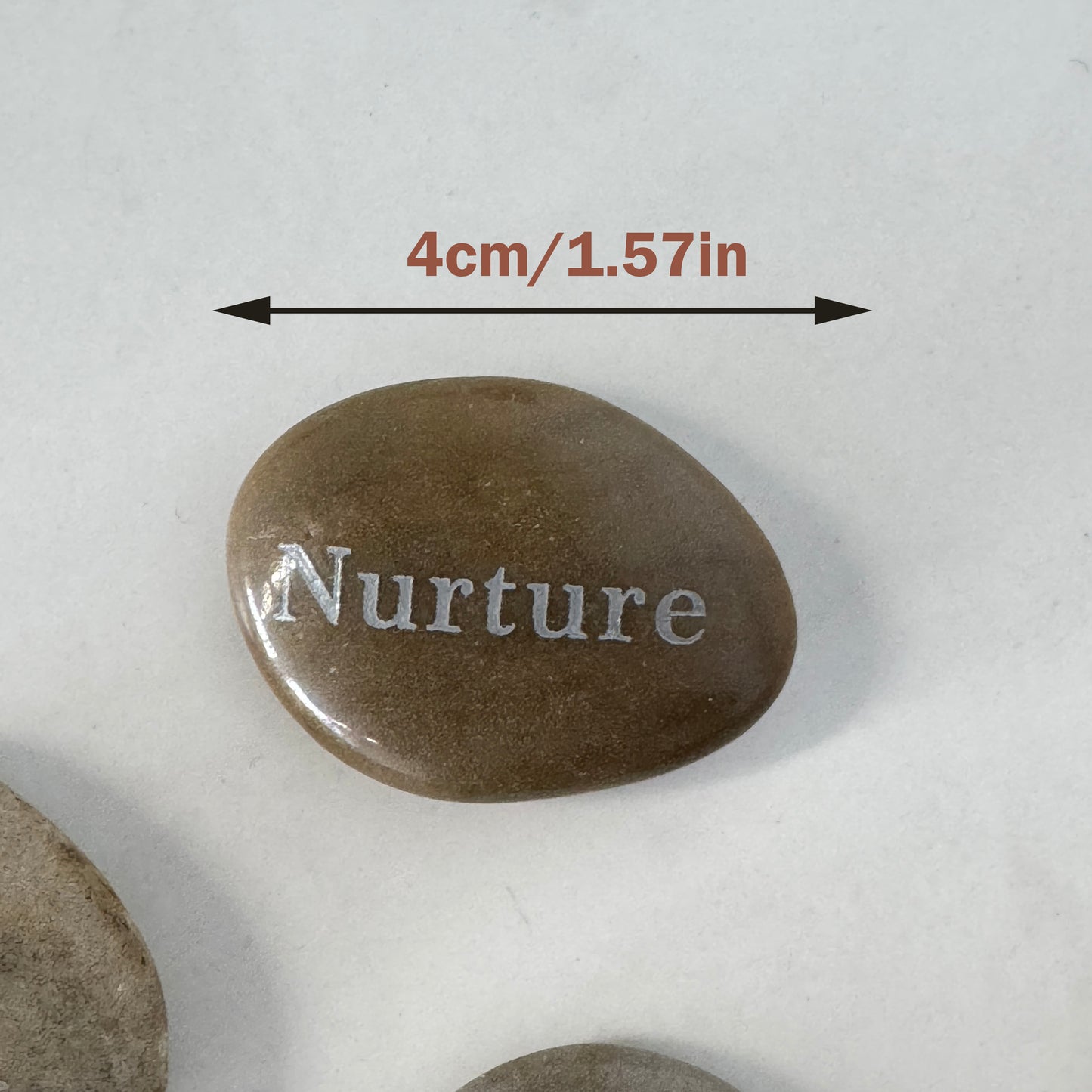 GALESENA Smooth natural stones for meditation, home decor and gifts