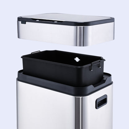 5524 Stainless Steel Induction Trash Bin