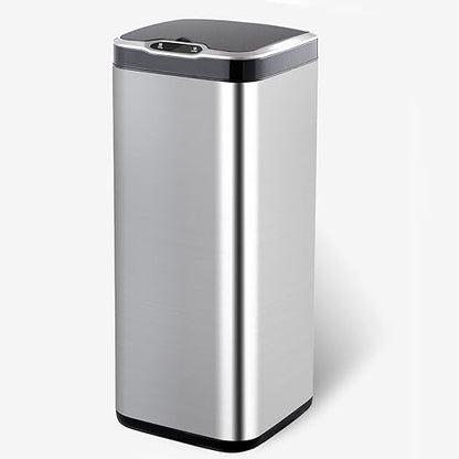 6312 Stainless Steel Induction Trash Bin