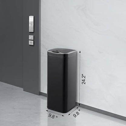6312 Stainless Steel Induction Trash Bin