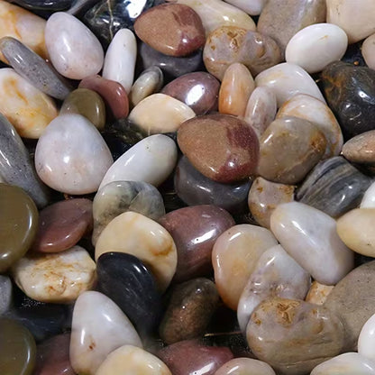 GALESENA Polished pebbles for home decoration