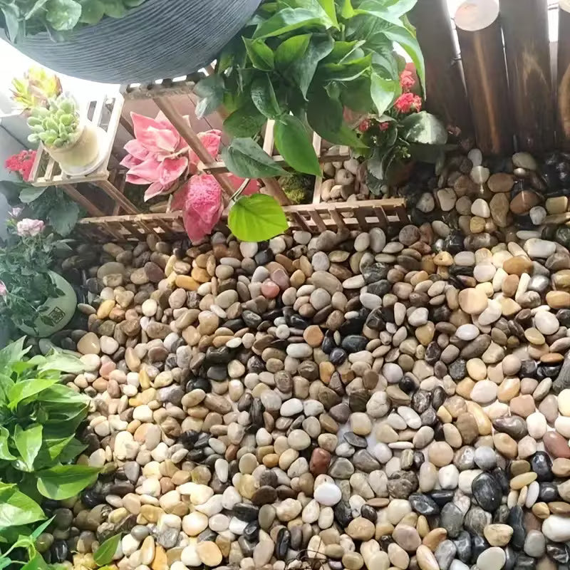 GALESENA Polished pebbles for home decoration