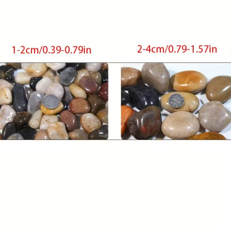 GALESENA Polished pebbles for home decoration